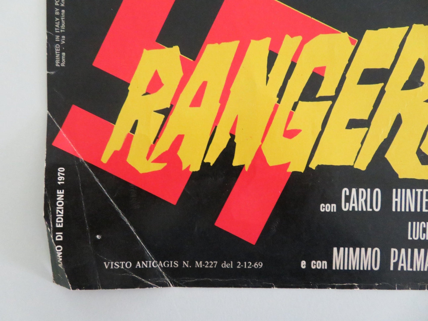 The Rangers Italian Fotobusta Poster Dale Cummings Carlo Hintermann 1970 Movie posters