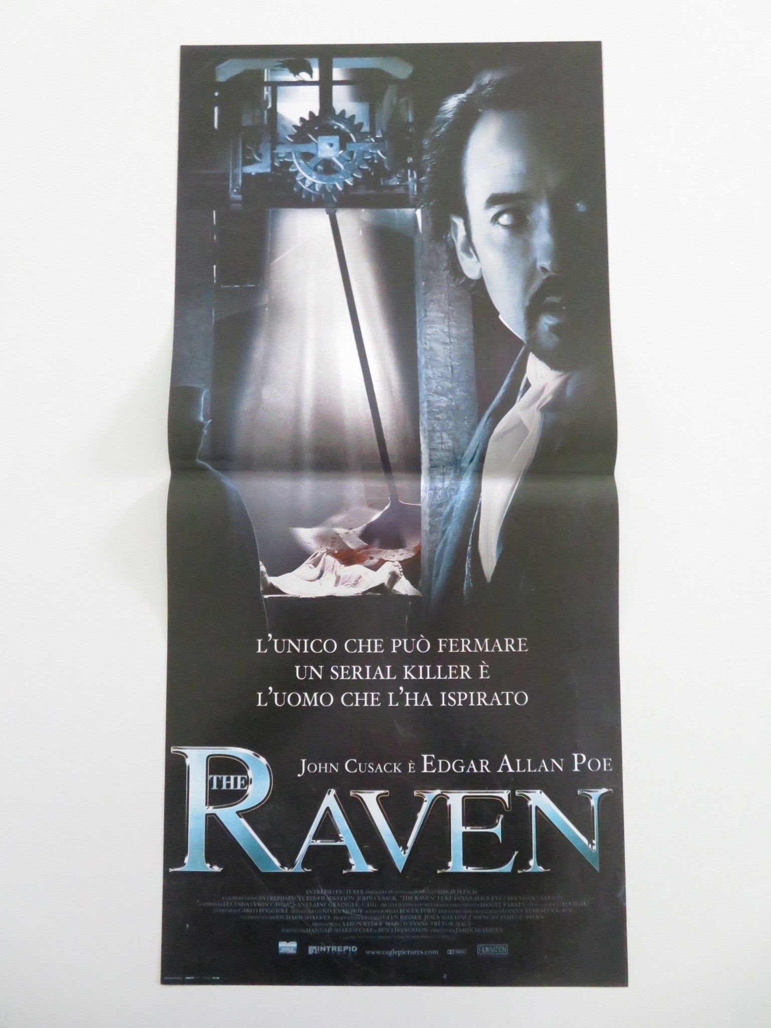 The Raven Italian Locandina Poster John Cusack Luke Evans 2012 Movie posters