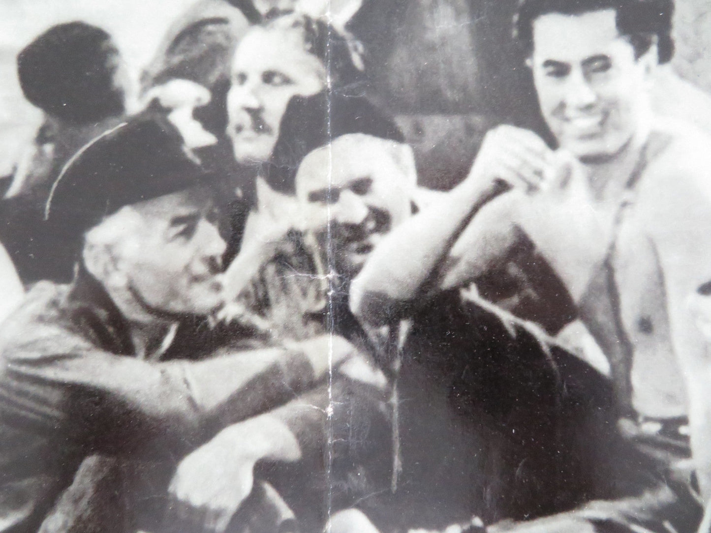 THE RAZOR'S EDGE ITALIAN FOTOBUSTA POSTER TYRONE POWER GENE TIERNEY R1946 Movie posters