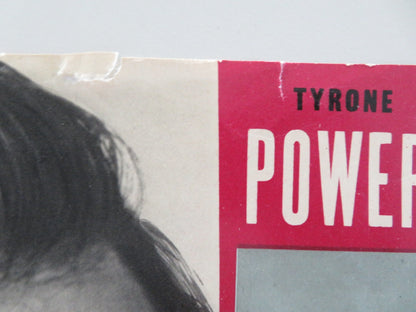 THE RAZOR'S EDGE ITALIAN FOTOBUSTA POSTER TYRONE POWER GENE TIERNEY R1946 Movie posters