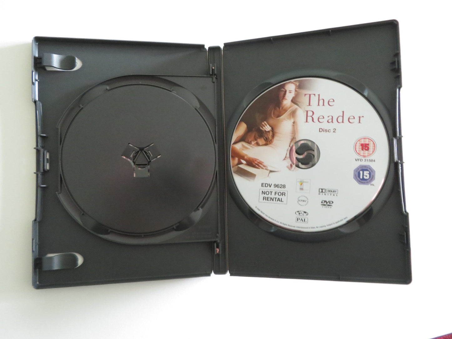 THE READER (DVD) KATE WINSLET RALPH FIENNES 2008 REGION 2 Rendezvous Cinema Movie posters