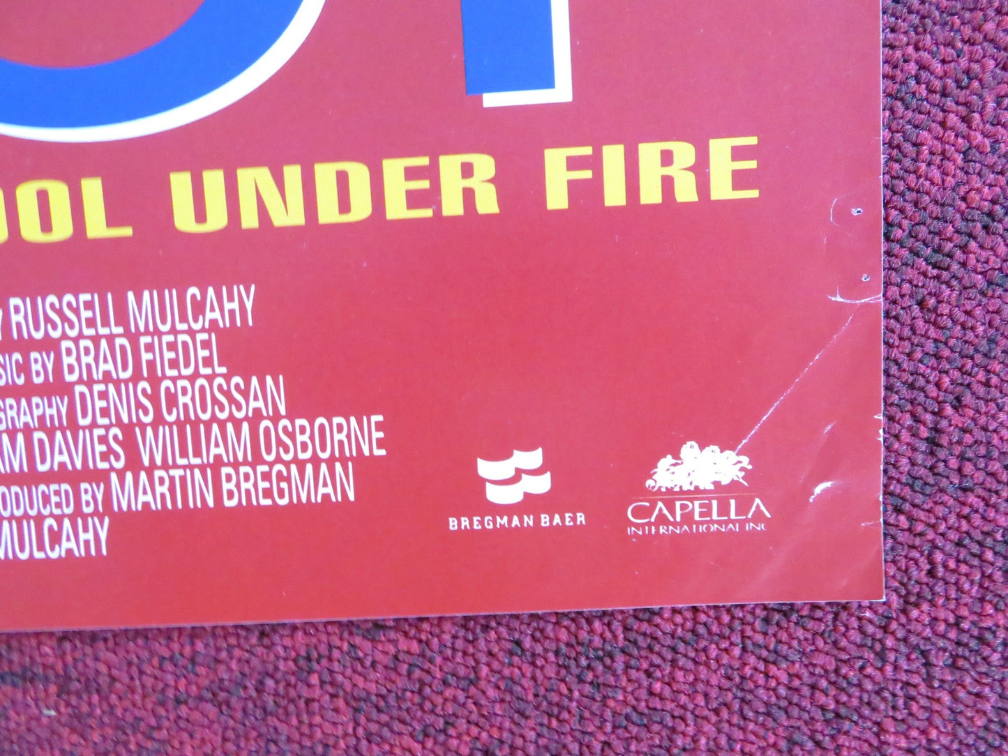 THE REAL MCCOY VHS VIDEO POSTER KIM BASINGER VAL KILMER 1993 Rendezvous Cinema Movie posters