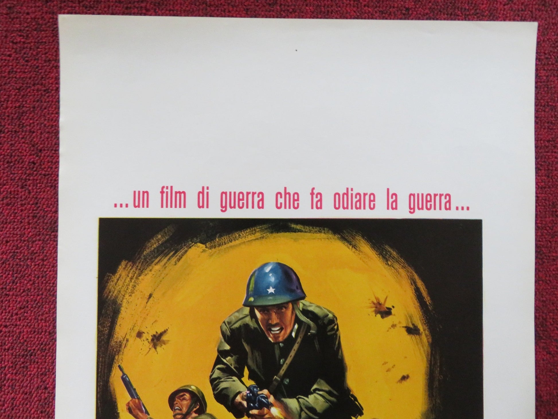 THE RED ANGEL ITALIAN LOCANDINA POSTER AYAKO WAKAO SHINSUKE ASHIDA 1968 Rendezvous Cinema Movie posters