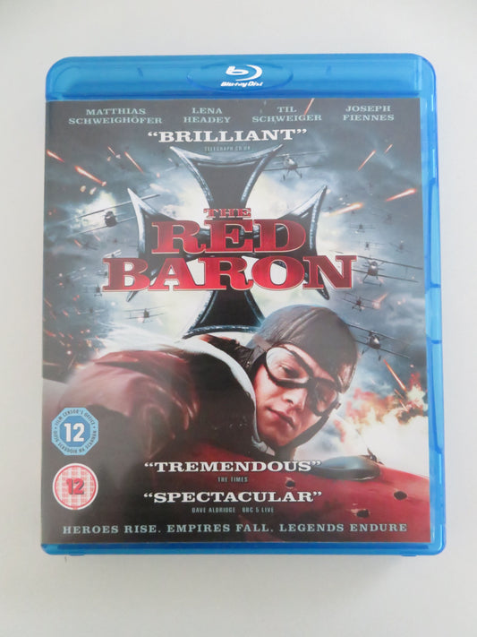 The Red Baron (BLU-RAY) Matthias Schweighöfer Lena Headey 2008 Region B Movie posters