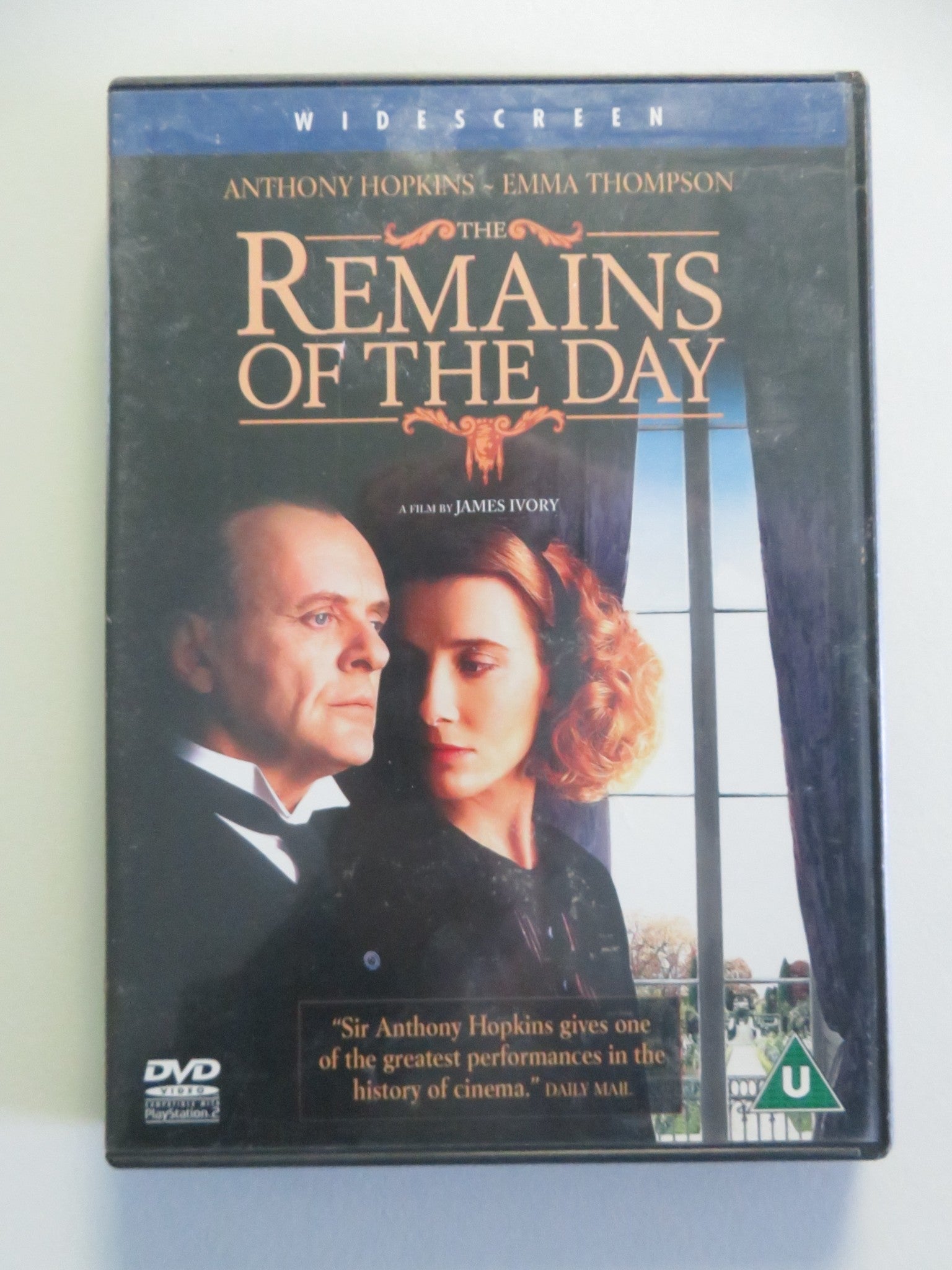 THE REMAINS OF THE DAY (DVD) ANTHONY HOPKINS EMMA THOMPSON 1993 REGION 2 Movie posters