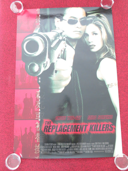 The Replacement Killers US One Sheet Rolled Poster Chow Yun-Fat M. Sorvino 1998 Movie posters