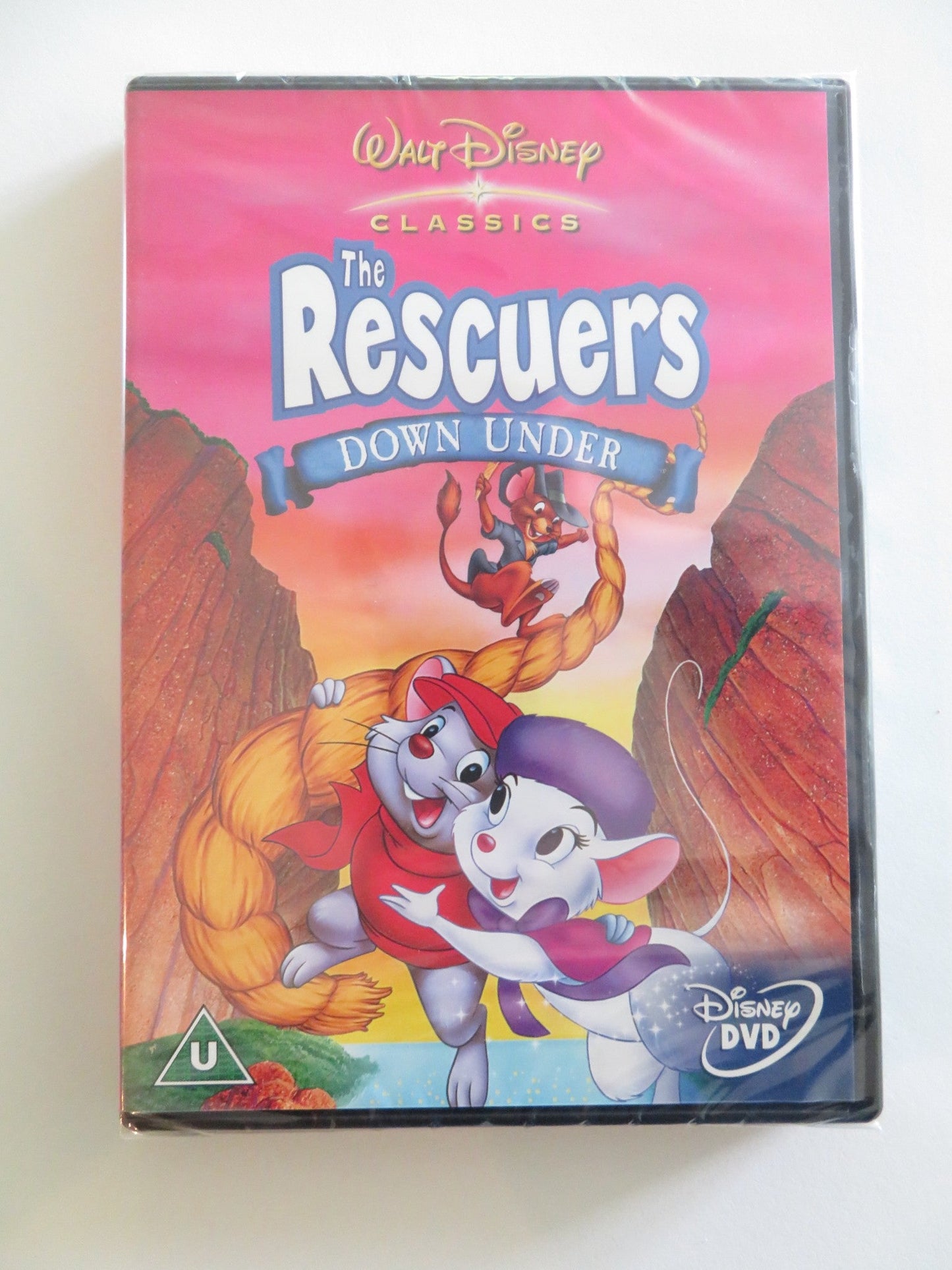 THE RESCUERS DOWN UNDER (DVD) DISNEY BOB NEWHART EVA GABOR 1990 REGION 2 Rendezvous Cinema Movie posters