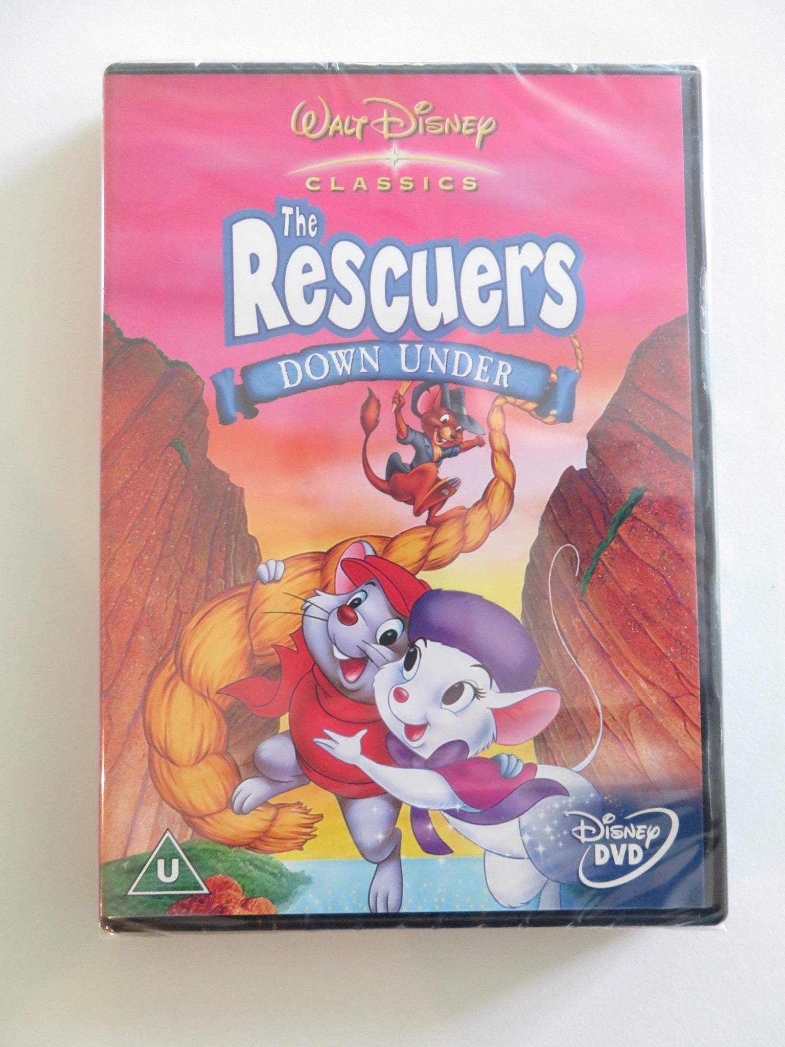 THE RESCUERS DOWN UNDER (DVD) DISNEY BOB NEWHART EVA GABOR 1990 REGION 2 Rendezvous Cinema Movie posters