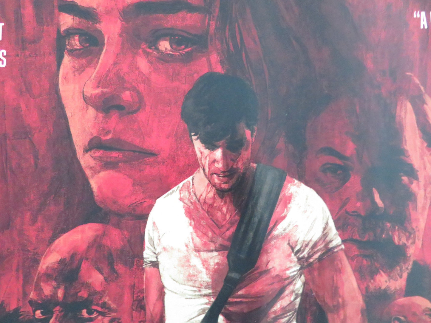 THE RETALIATORS UK QUAD ROLLED POSTER MICHAEL LOMBARDI MARC MENCHACA 2021 Movie posters