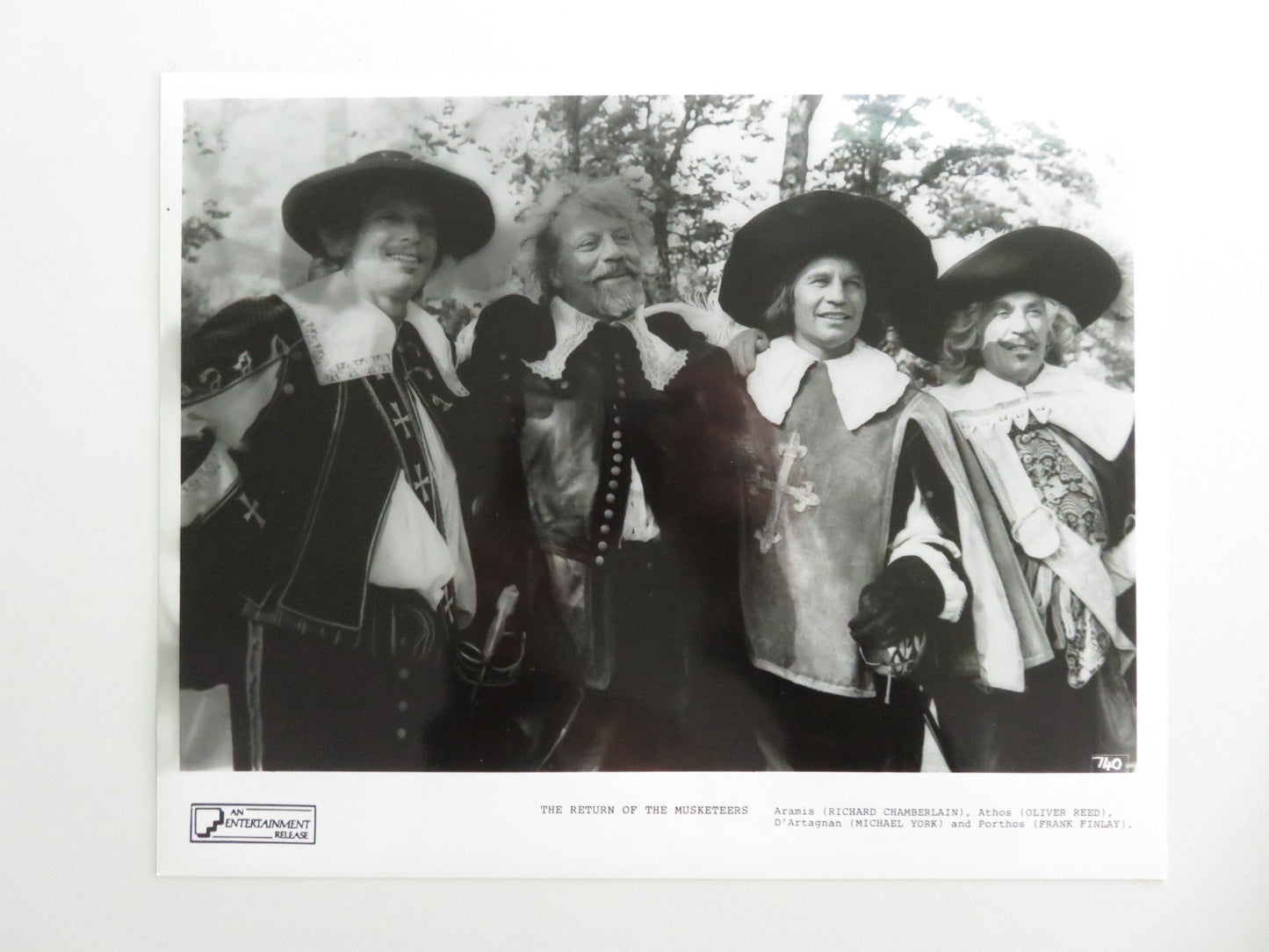 THE RETURN OF THE MUSKETEERS - A MOVIE STILL PHOTO LOT OF 6 OLIVER REED 1989 Movie posters