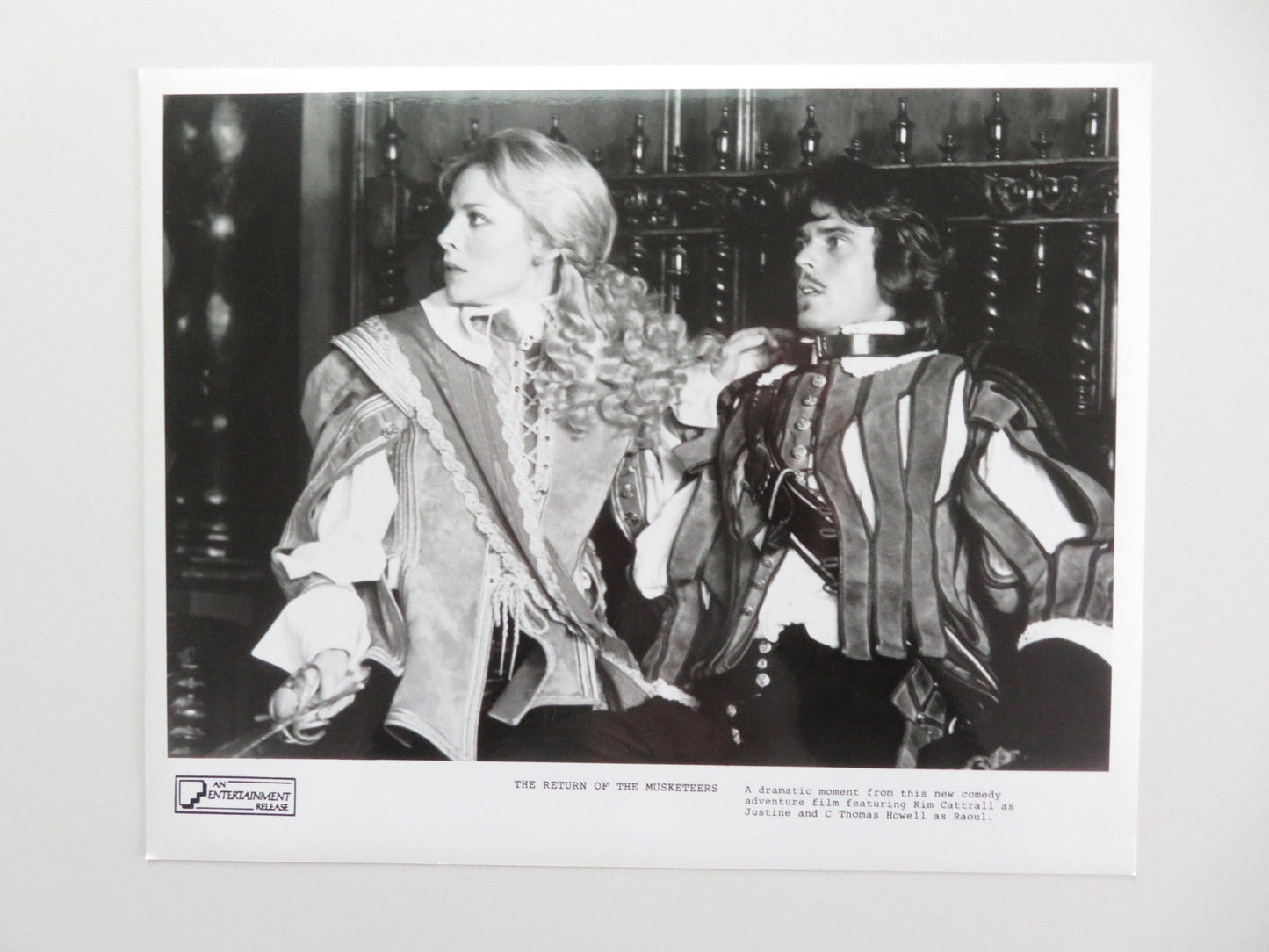 THE RETURN OF THE MUSKETEERS - A MOVIE STILL PHOTO LOT OF 6 OLIVER REED 1989 Movie posters