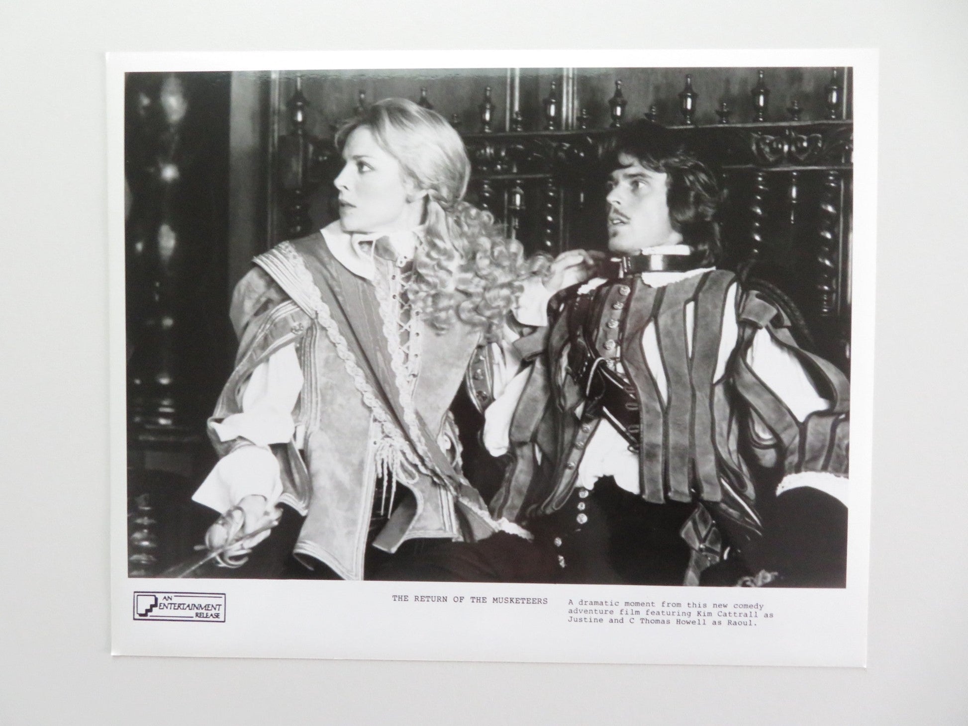THE RETURN OF THE MUSKETEERS - A MOVIE STILL PHOTO LOT OF 6 OLIVER REED 1989 Movie posters