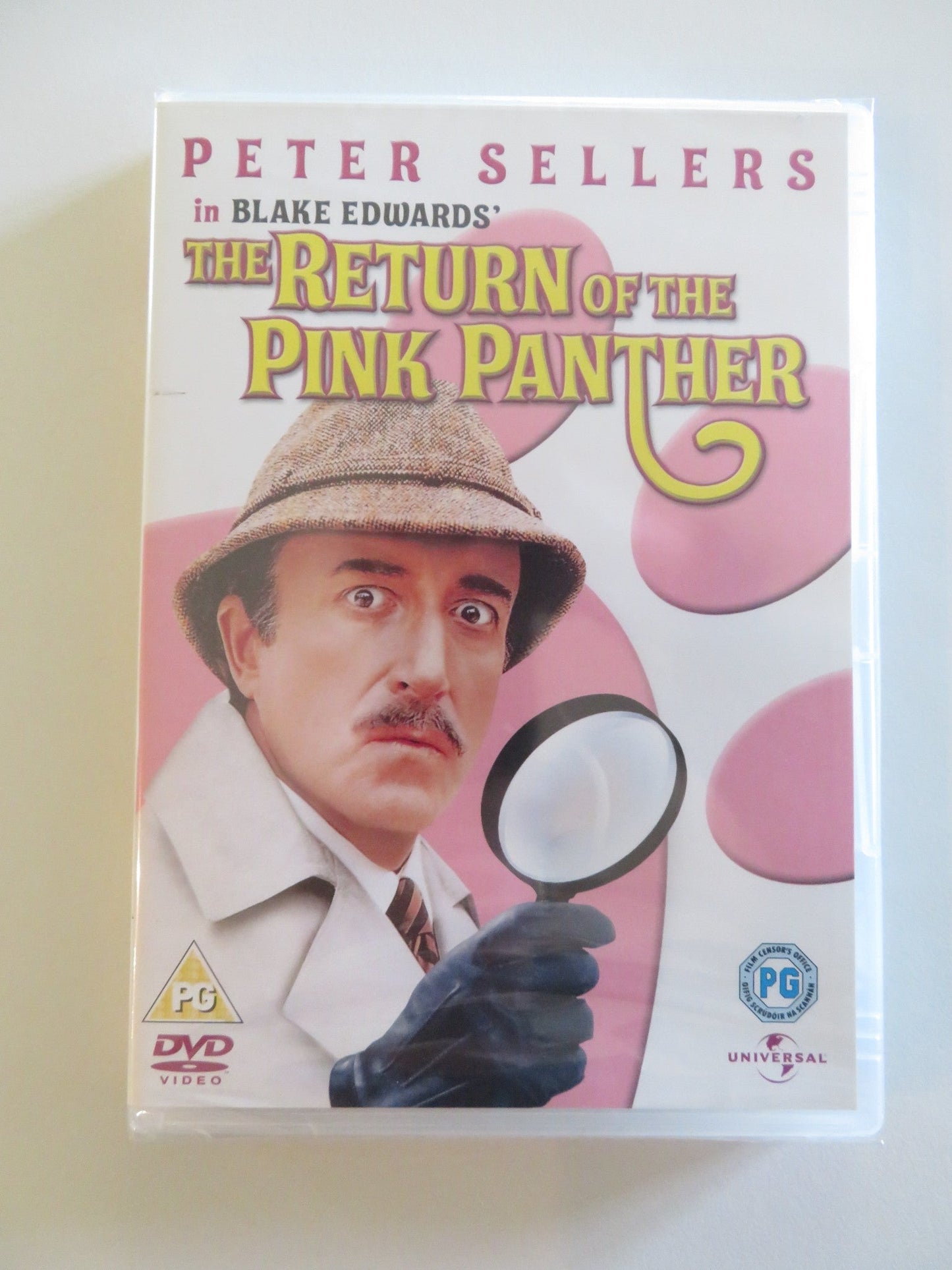THE RETURN OF THE PINK PANTHER (DVD) PETER SELLERS HERBERT LOM 1975 REGION 2,4,5 Rendezvous Cinema Movie posters