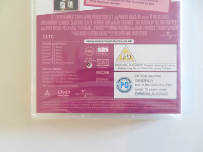 THE RETURN OF THE PINK PANTHER (DVD) PETER SELLERS HERBERT LOM 1975 REGION 2,4,5 Rendezvous Cinema Movie posters