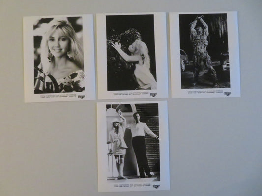 THE RETURN OF THE SWAMP THING MOVIE STILL PHOTO LOT OF 4 HEATHER LOCKLEAR 1989 - Rendezvous Cinema