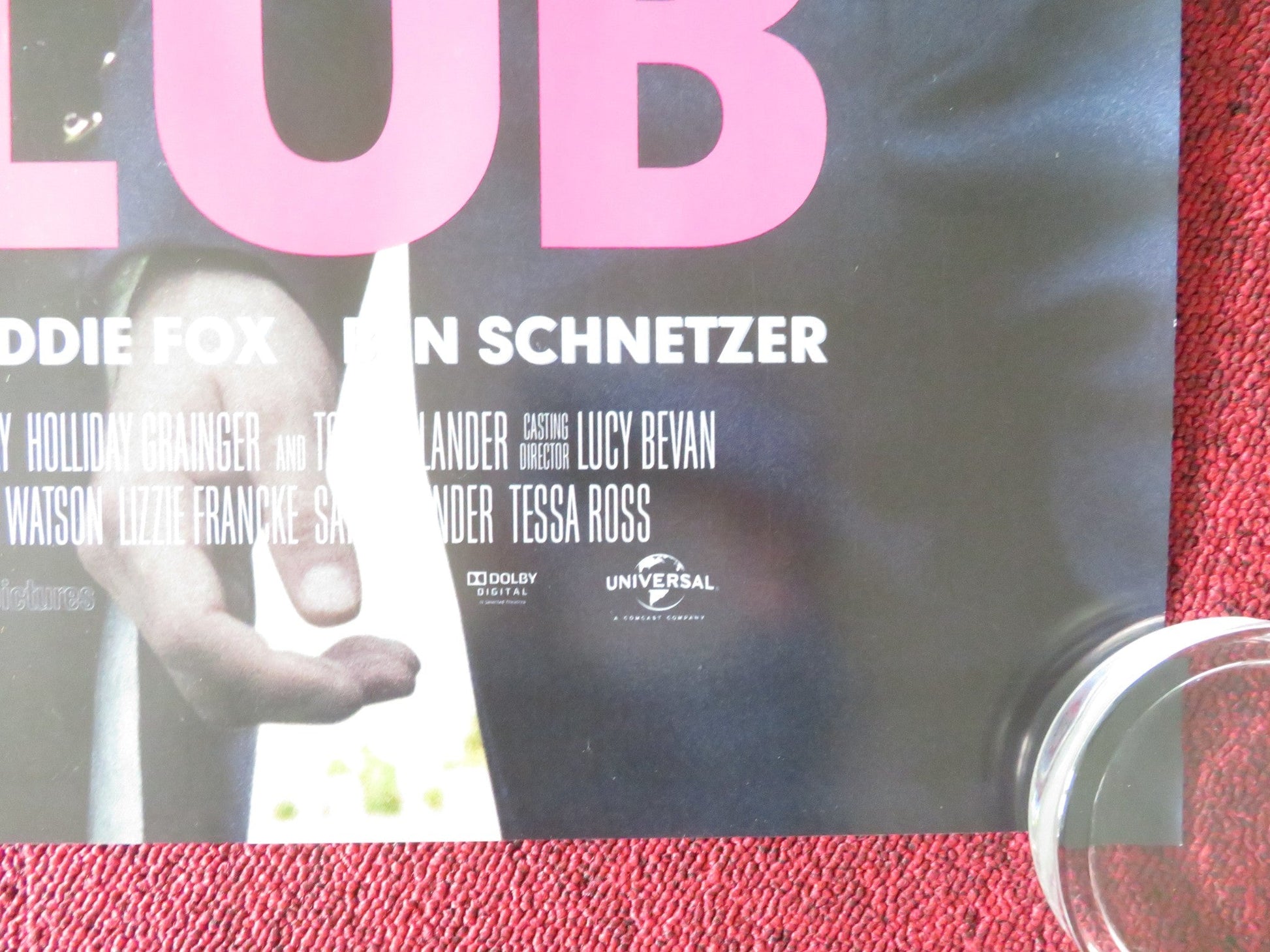 THE RIOT CLUB UK QUAD ROLLED POSTER SAM CLAFLIN MAX IRONS 2014 Movie posters