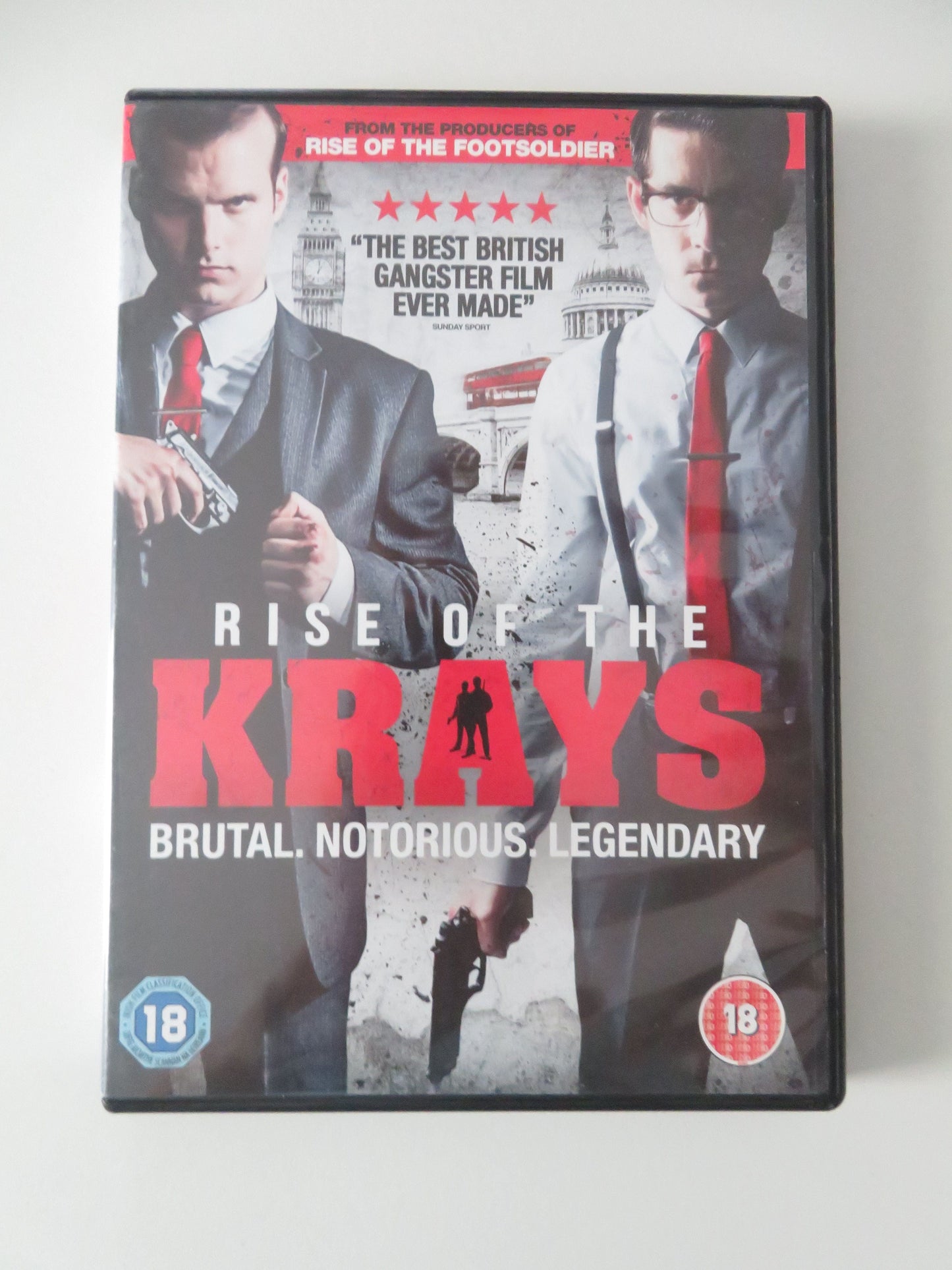 The Rise of the Krays (DVD) Matt Vael Simon Cotton Anita Dobson 2015 Region 2 Movie posters