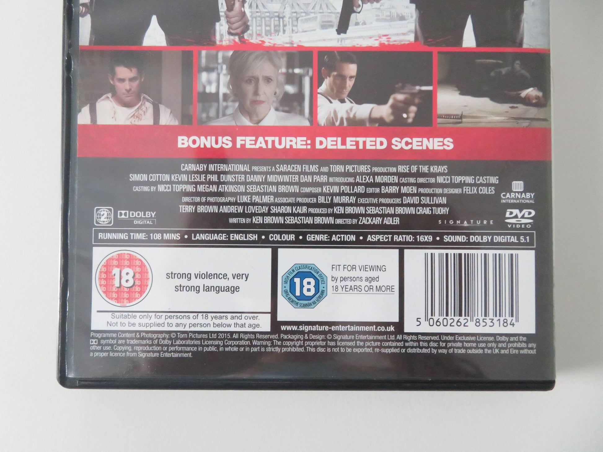 The Rise of the Krays (DVD) Matt Vael Simon Cotton Anita Dobson 2015 Region 2 Movie posters