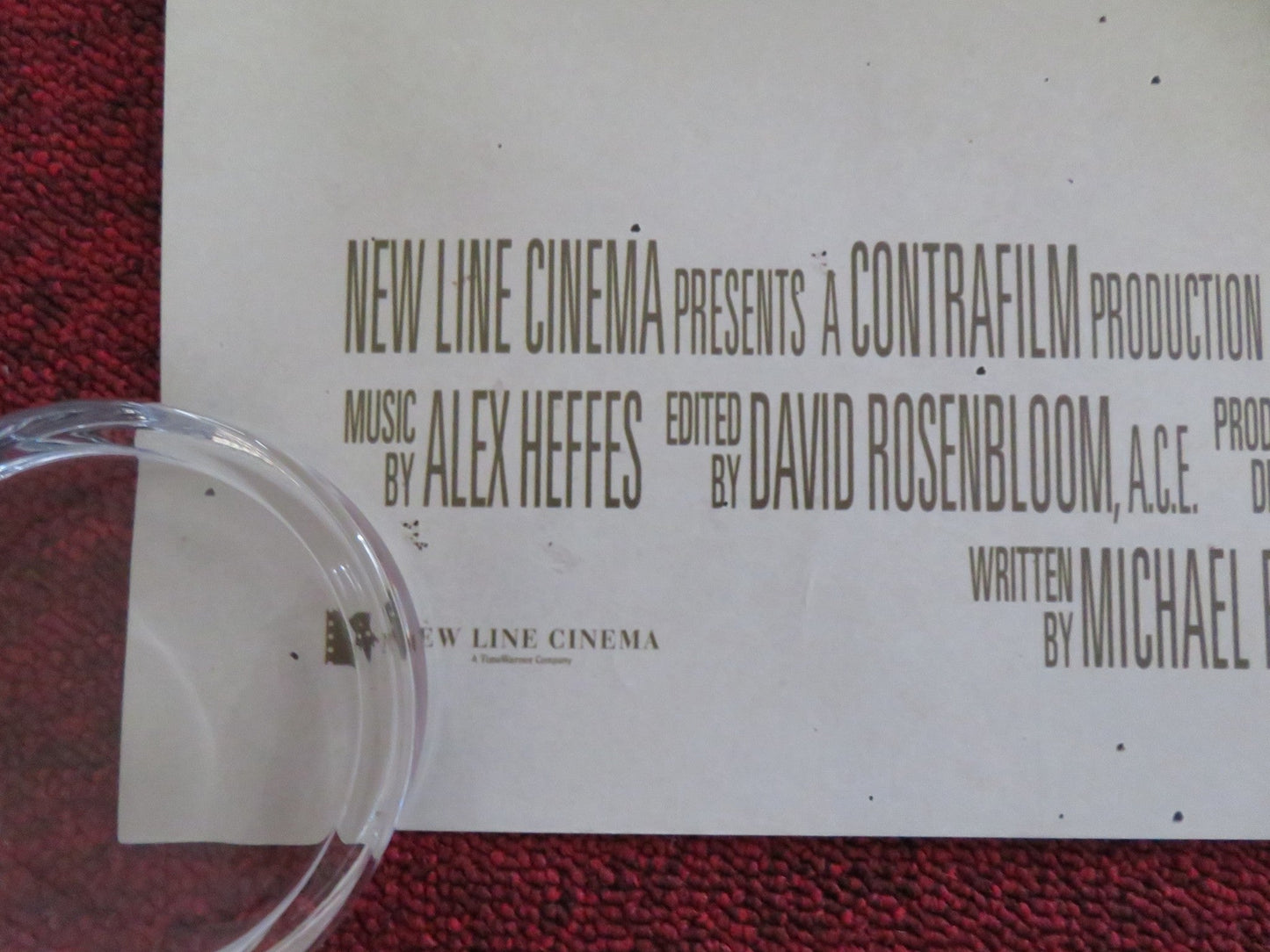 THE RITE UK QUAD ROLLED POSTER ANTHONY HOPKINS RUTGER HAUER 2011 Rendezvous Cinema Movie posters