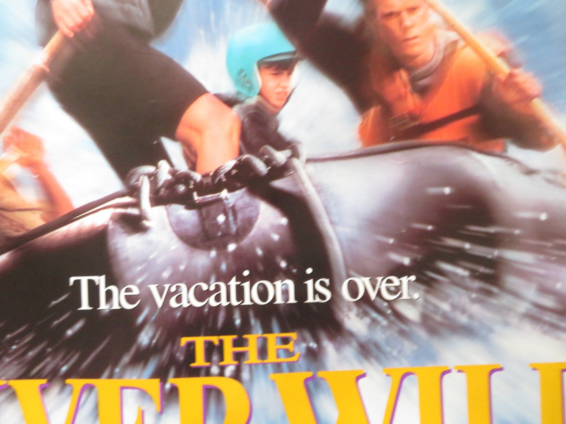 THE RIVER WILD UK QUAD ROLLED POSTER MERYL STREEP KEVIN BACON 1994 Rendezvous Cinema Movie posters