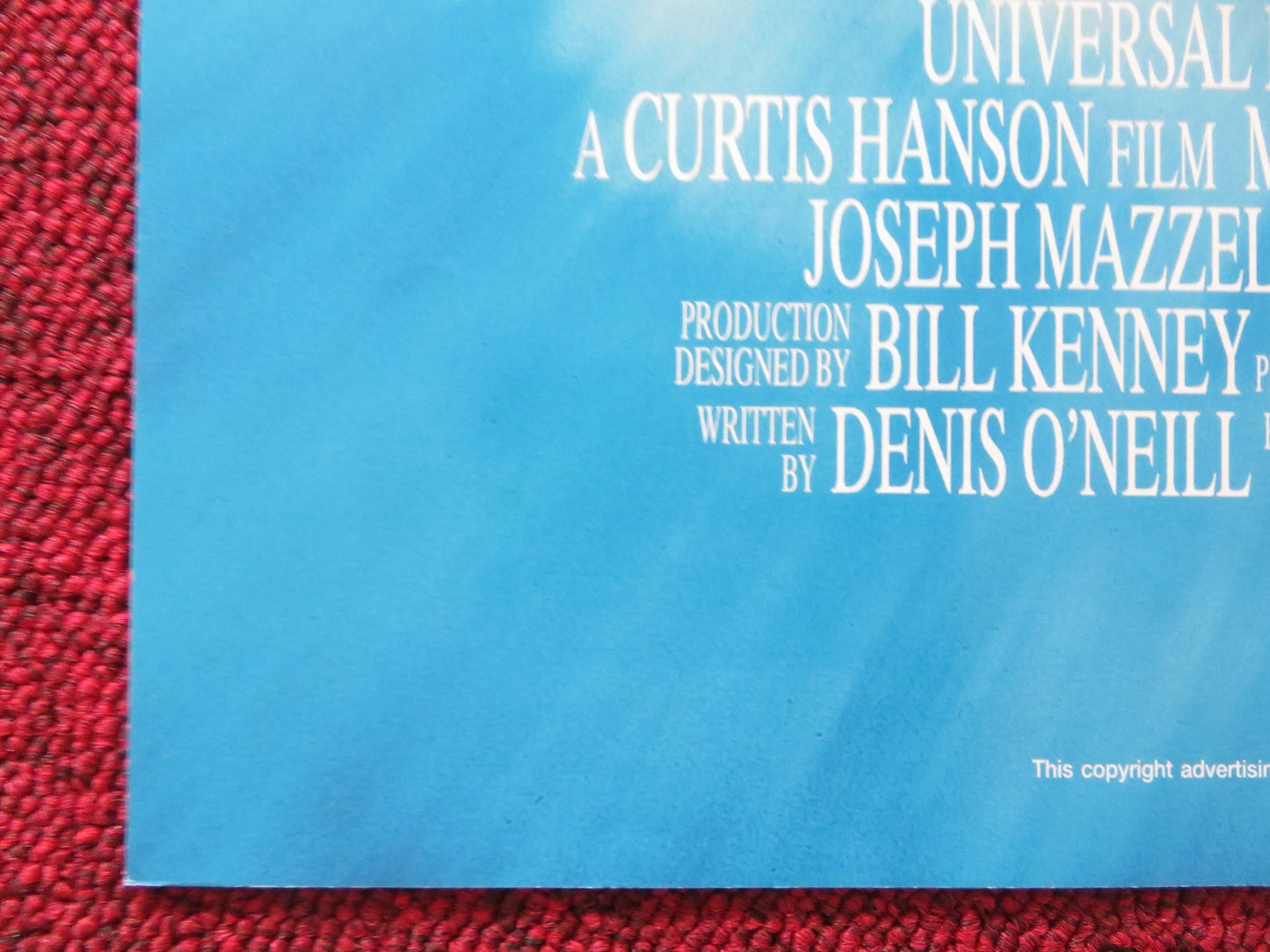 THE RIVER WILD VHS VIDEO POSTER MERYL STREEP KEVIN BACON 1994 Rendezvous Cinema Movie posters