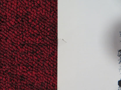 THE ROBE UNCUT PRESS BOOK FOLDED RICHARD BURTON JEAN SIMMONS R1963 Rendezvous Cinema Movie posters