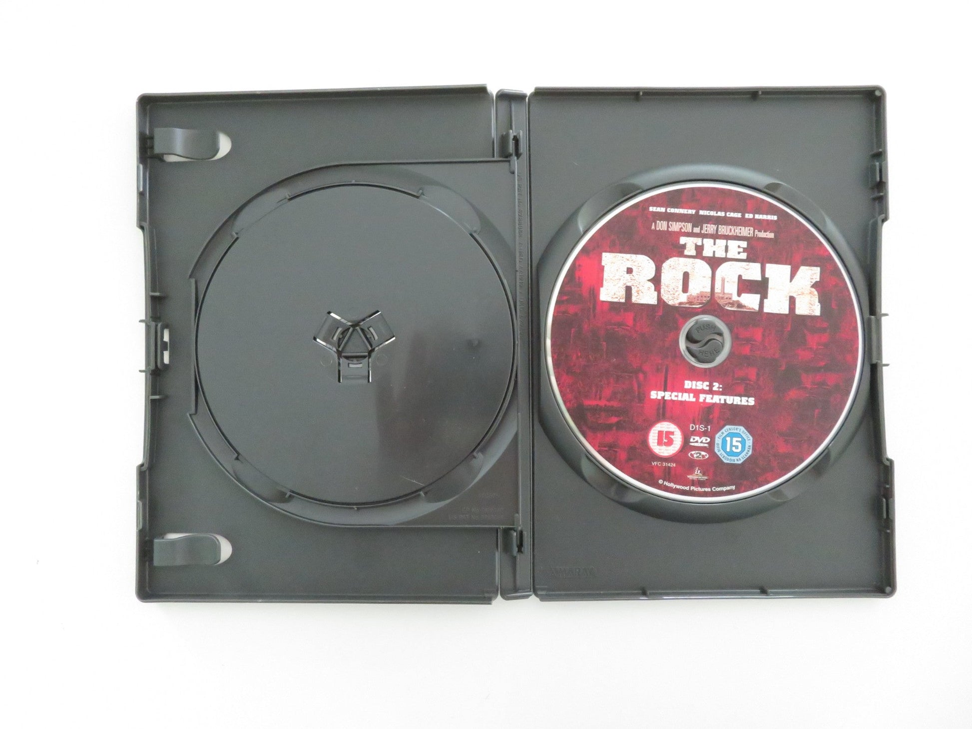 THE ROCK - 2 DISC COLLECTOR'S EDITION (DVD) SEAN CONNERY N. CAGE 1996 REGION 2 Movie posters