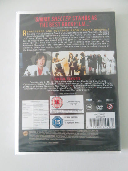 The Rolling Stones - Gimmie Shelter (DVD) Mick Jagger K. Richards 1970 Region 2 Movie posters