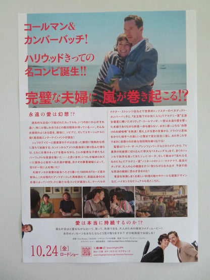 THE ROSES JAPANESE CHIRASHI (B5) POSTER OLIVIA COLMAN BENEDICT CUMBERBATCH 2025 Movie posters