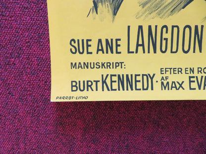 THE ROUNDERS DANISH POSTER ROLLED GLENN FORD HENRY FONDA 1965 Rendezvous Cinema Movie posters