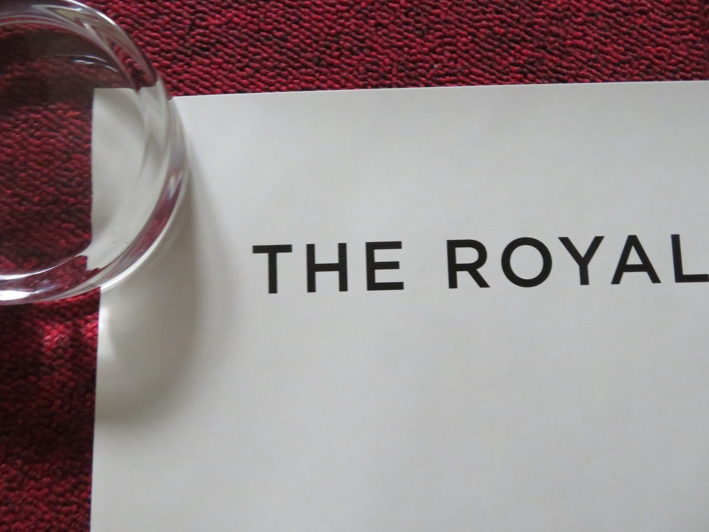 THE ROYAL BALLET: MANON UK QUAD ROLLED POSTER OSIPOVA ROYAL OPERA HOUSE 2024 Rendezvous Cinema Movie posters