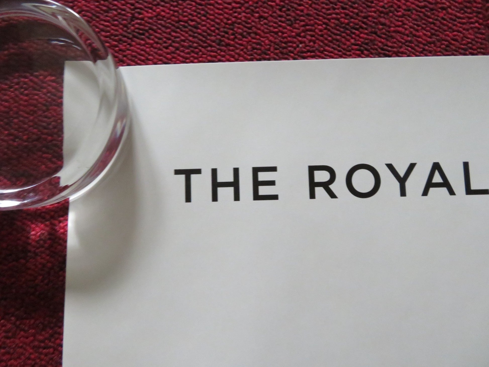 THE ROYAL BALLET: MANON UK QUAD ROLLED POSTER OSIPOVA ROYAL OPERA HOUSE 2024 Rendezvous Cinema Movie posters