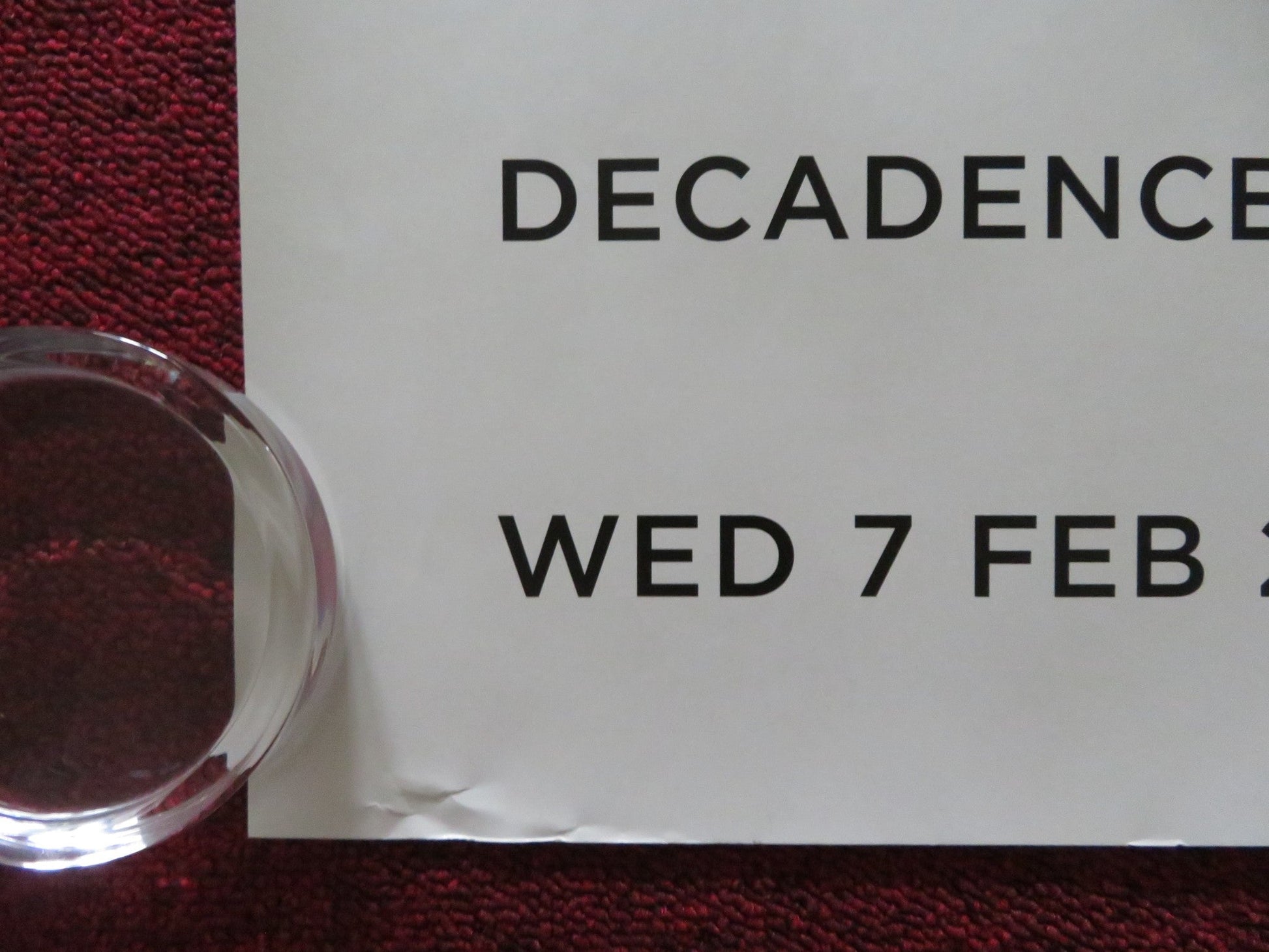 THE ROYAL BALLET: MANON UK QUAD ROLLED POSTER OSIPOVA ROYAL OPERA HOUSE 2024 Rendezvous Cinema Movie posters