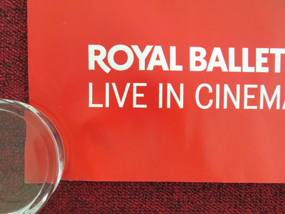 THE ROYAL BALLET: ROMEO AND JULIET UK QUAD ROLLED POSTER FUMI KANEKO 2025 Movie posters