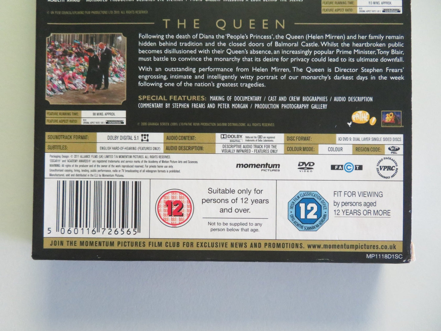 The Royal Box - The Young Victoria, The King's Speech and The Queen (DVD BoxSet) Movie posters