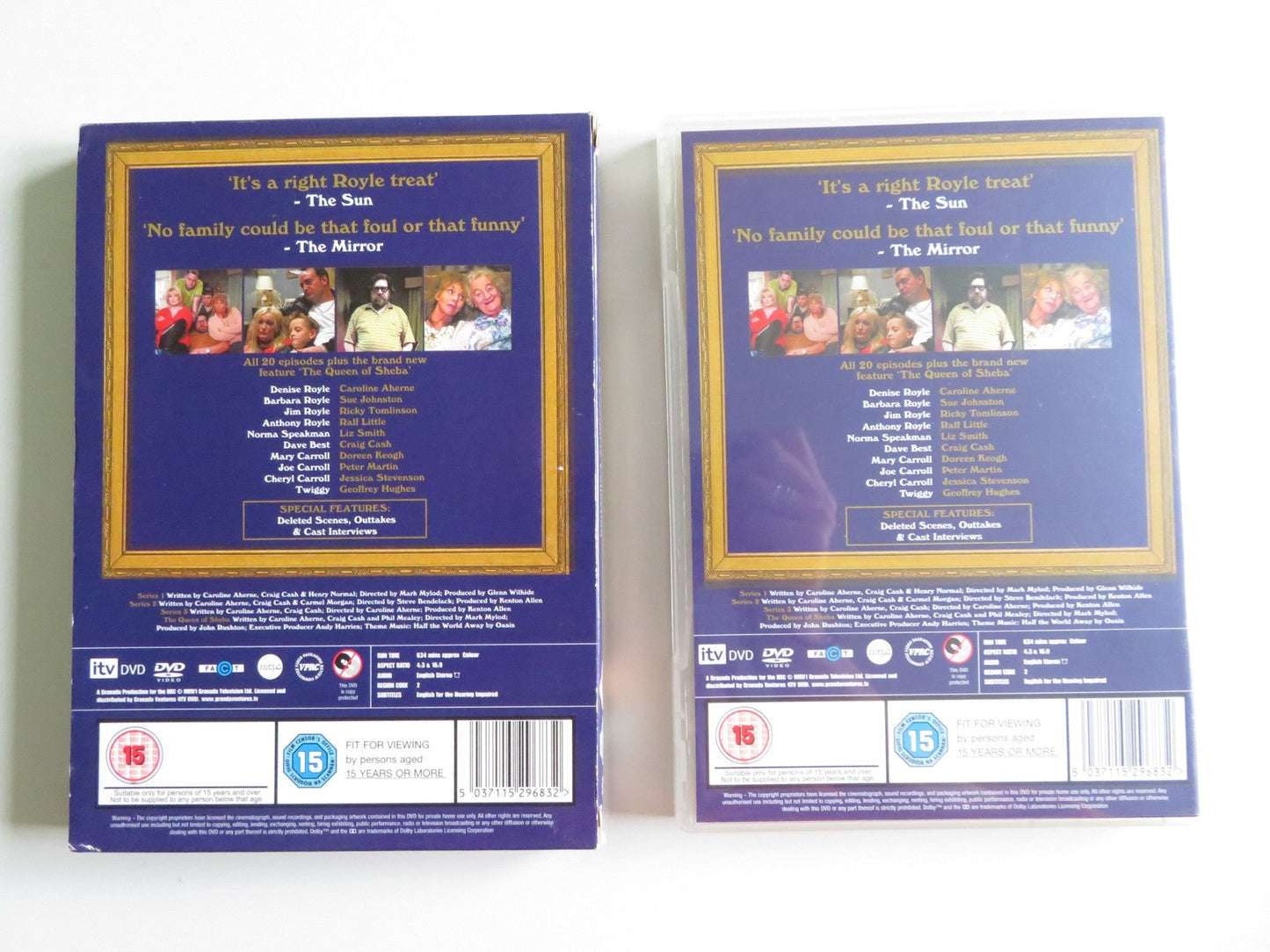 THE ROYLE FAMILY ALBUM - THE COMPLETE COLLECTION - 4 DISC (DVD) 1998 REGION 2 Movie posters