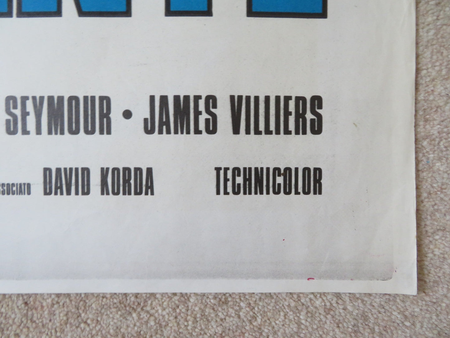 THE RULING CLASS ITALIAN 2 FOGLIO POSTER PETER O' TOOLE HARRY ANDREWS 1972 Rendezvous Cinema Movie posters