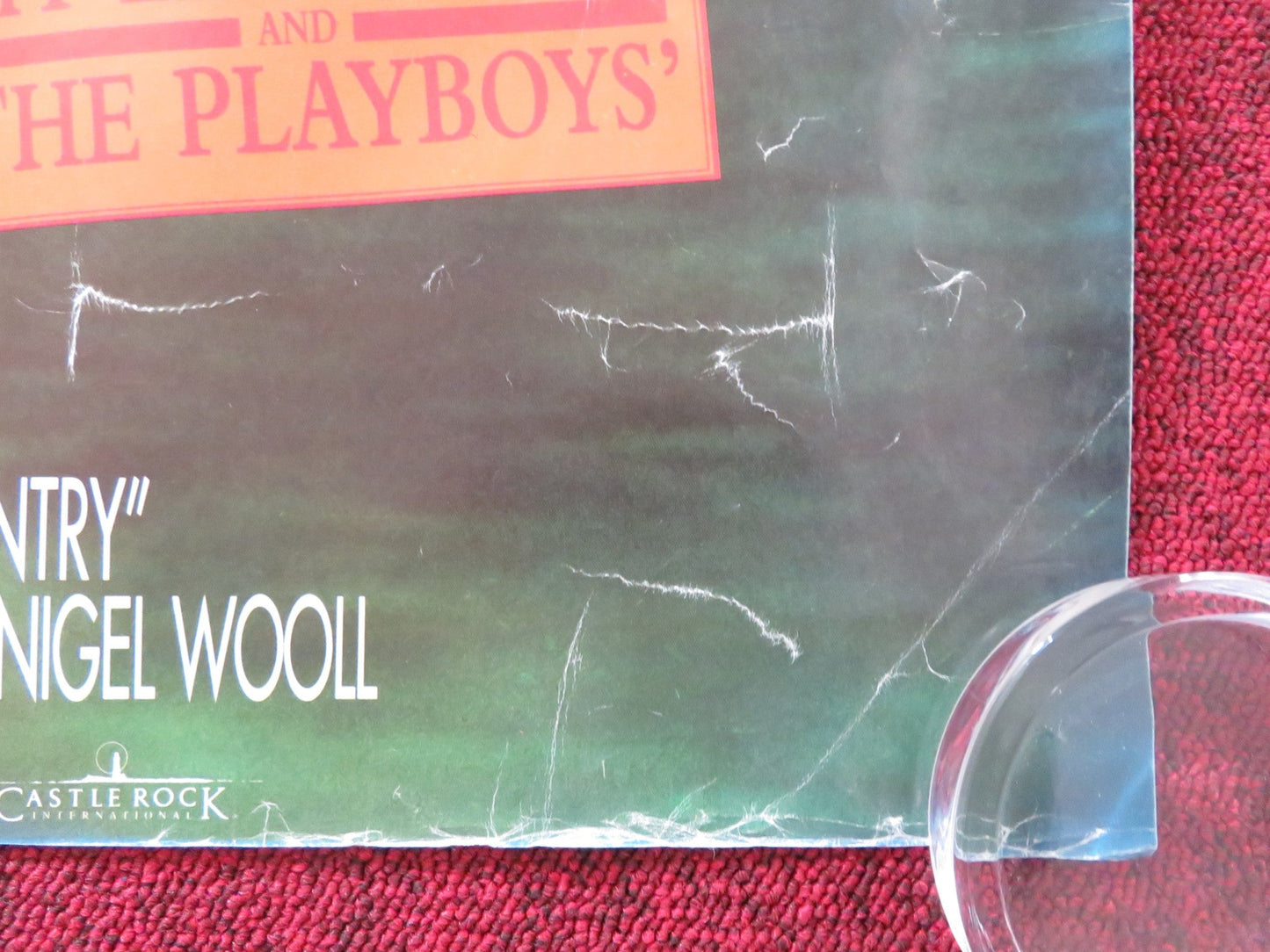 THE RUN OF THE COUNTRY UK QUAD ROLLED POSTER ALBERT FINNEY MATT KEESLAR 1995 Rendezvous Cinema Movie posters