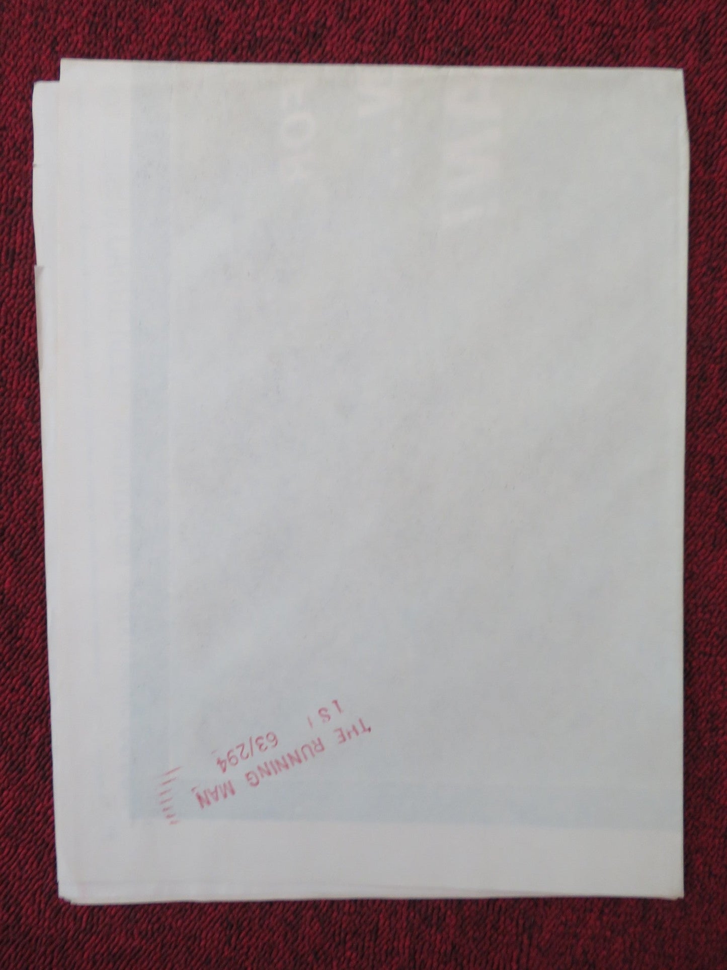 The Running Man Folded US One Sheet Poster Laurence Harvey Lee Remick 1963 Movie posters