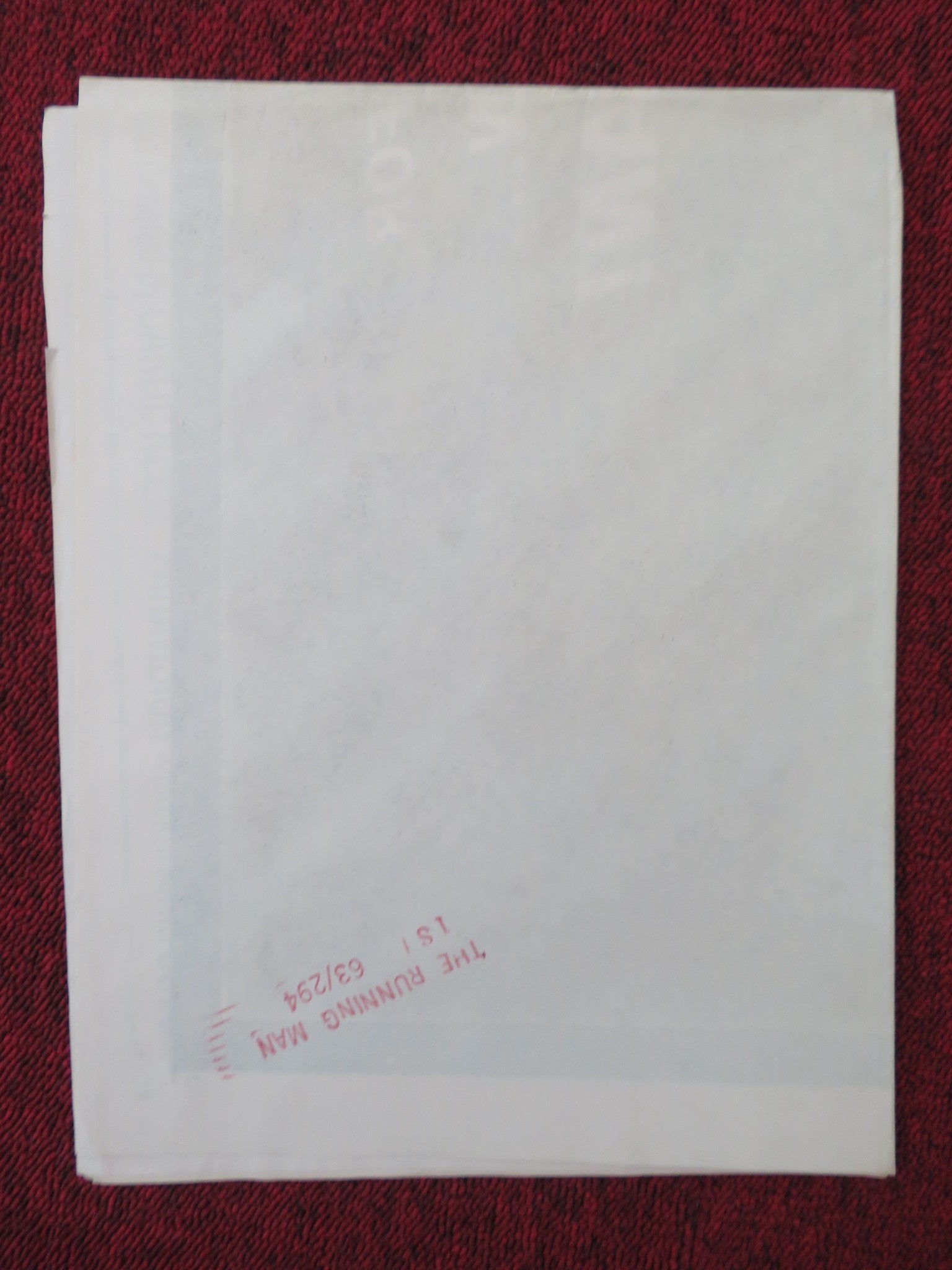The Running Man Folded US One Sheet Poster Laurence Harvey Lee Remick 1963 Movie posters