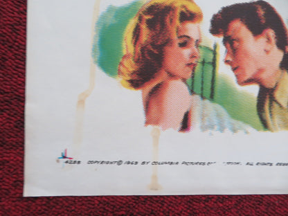 The Running Man Folded US One Sheet Poster Laurence Harvey Lee Remick 1963 Movie posters