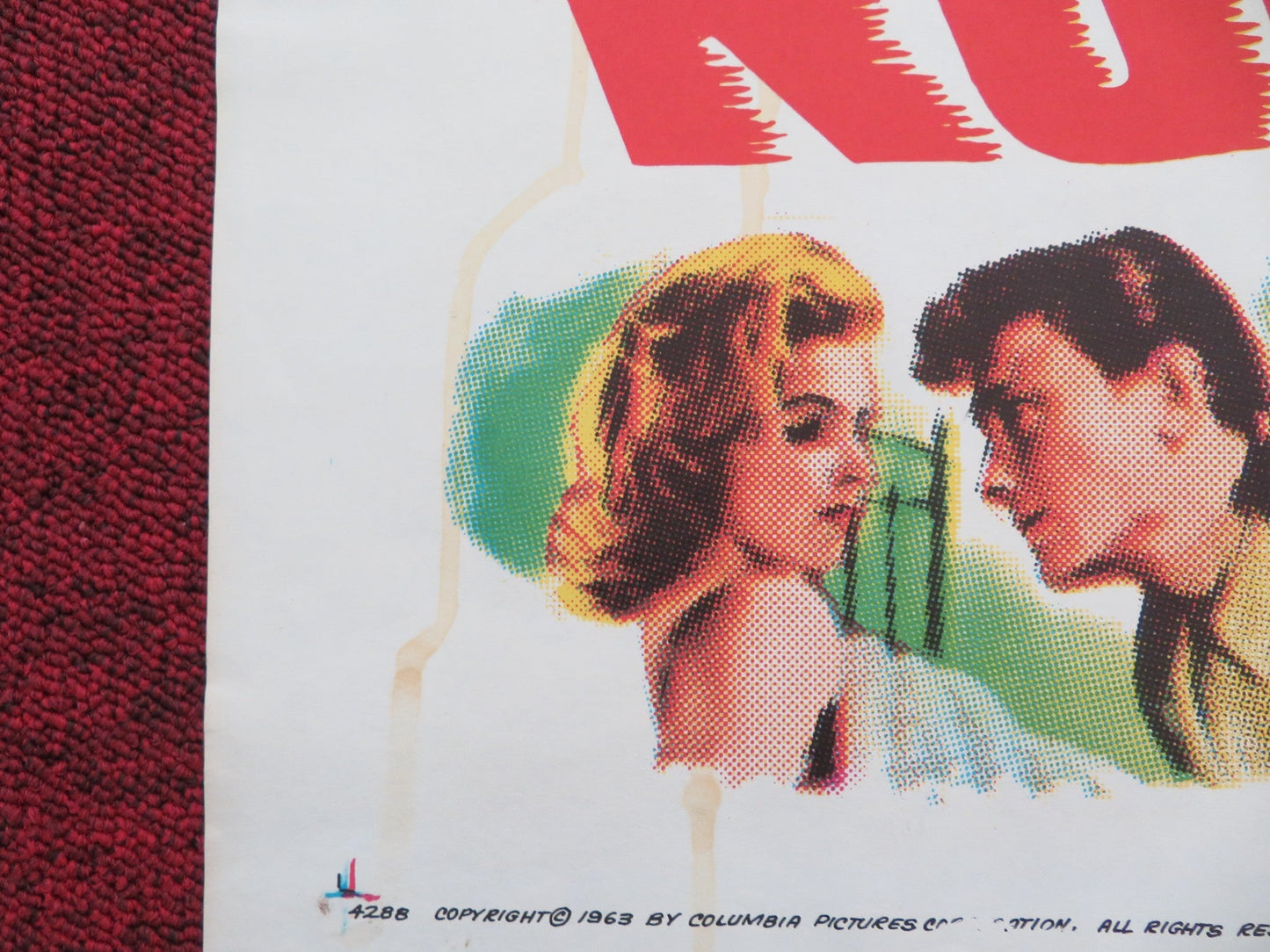 The Running Man Folded US One Sheet Poster Laurence Harvey Lee Remick 1963 Movie posters
