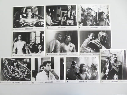 THE RUNNING MAN MOVIE STILL PHOTO LOT OF 10 ARNOLD SCHWARZENEGGER Y. KOTTO 1987 Movie posters