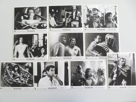 THE RUNNING MAN MOVIE STILL PHOTO LOT OF 10 ARNOLD SCHWARZENEGGER Y. KOTTO 1987 Movie posters