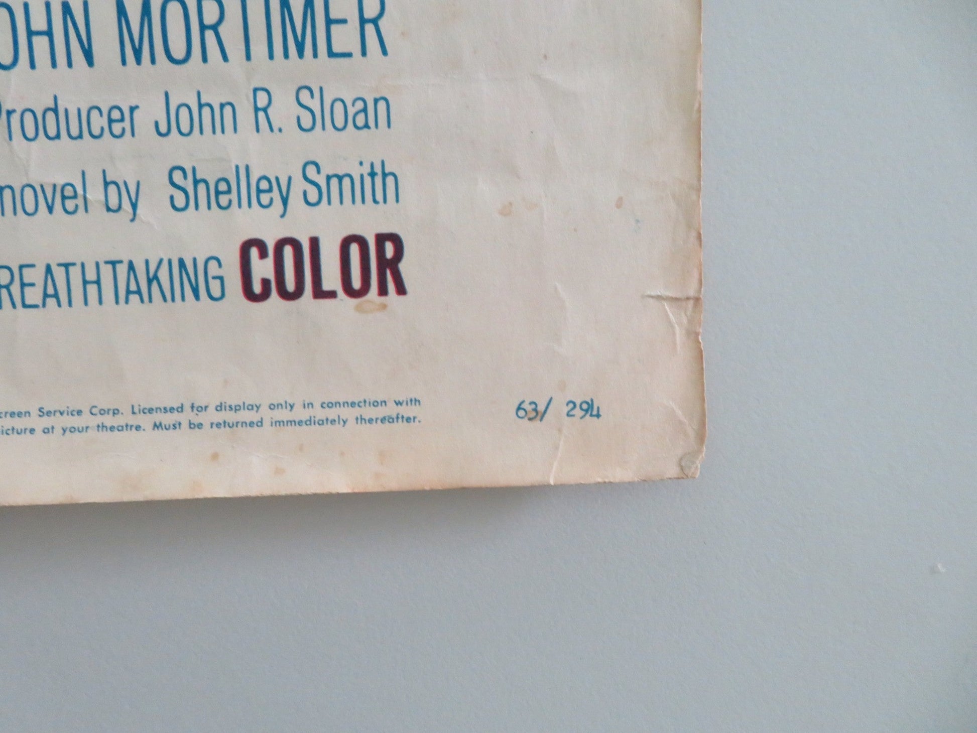 THE RUNNING MAN US INSERT POSTER LAURENCE HARVEY LEE REMICK ALAN BATES 1963 Movie posters