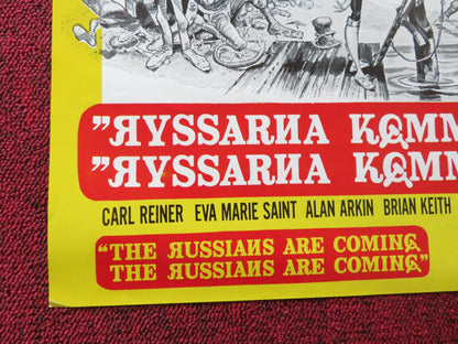 THE RUSSIANS ARE COMING THE RUSSIANS ARE COMING FINNISH POSTER CARL REINER R1970 Rendezvous Cinema Movie posters