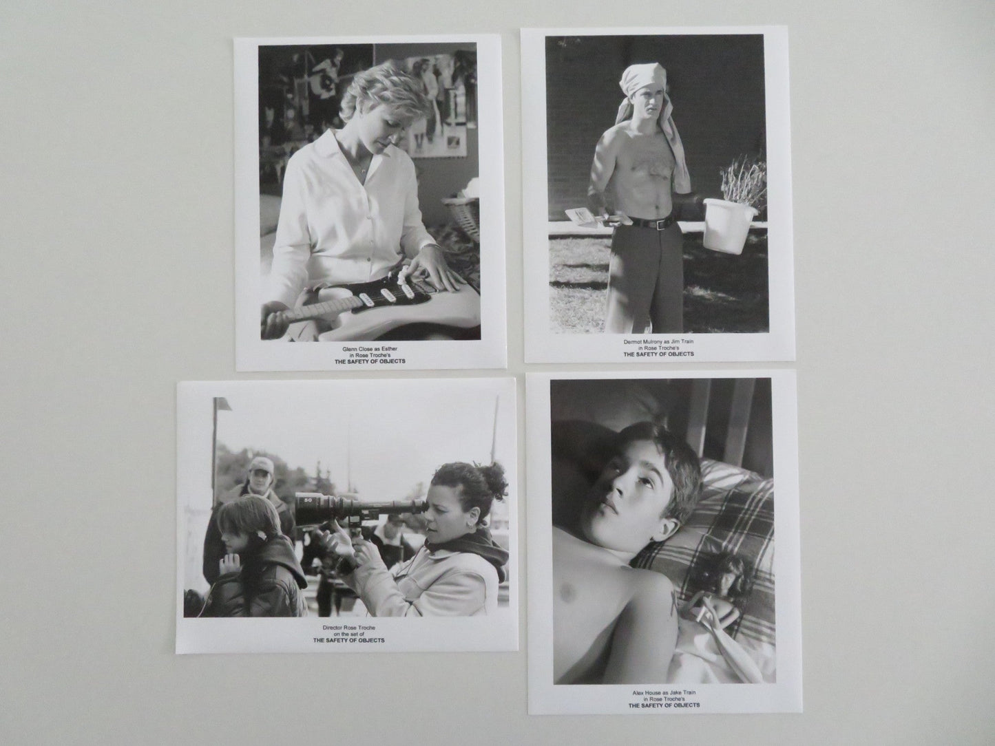 THE SAFETY OF OBJECTS MOVIE STILL PHOTO LOT OF 4 GLENN CLOSE D. MULRONEY 2001 - Rendezvous Cinema