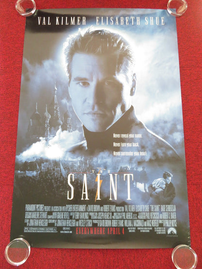 THE SAINT US ONE SHEET ROLLED POSTER VAL KILMER ELISABETH SHUE 1997 Movie posters