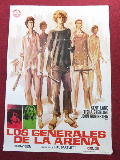 THE SANDPIT GENERALS SPANISH POSTER KEN LANE TISHA STERLING 1971 Rendezvous Cinema Movie posters