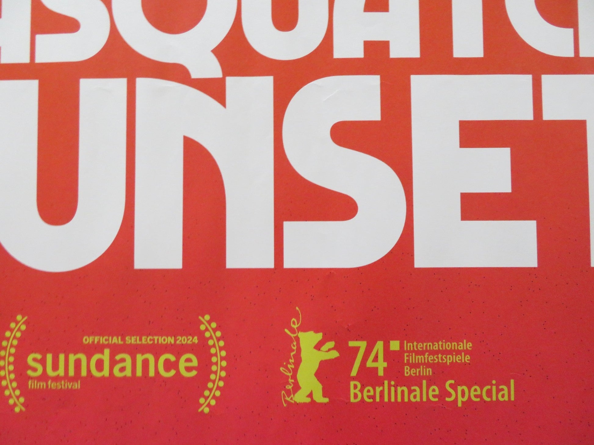 THE SASQUATCH SUNSET UK QUAD ROLLED POSTER JESSE EISENBERG RILEY KEOUGH 2024 Rendezvous Cinema Movie posters